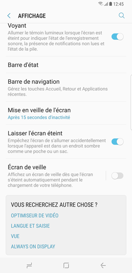 Mise en veille 5