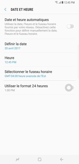 Date et heure 6