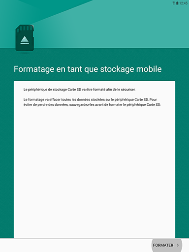 Galaxy Tab S3: Insérer une carte mémoire ou la retirer (SM-T820)