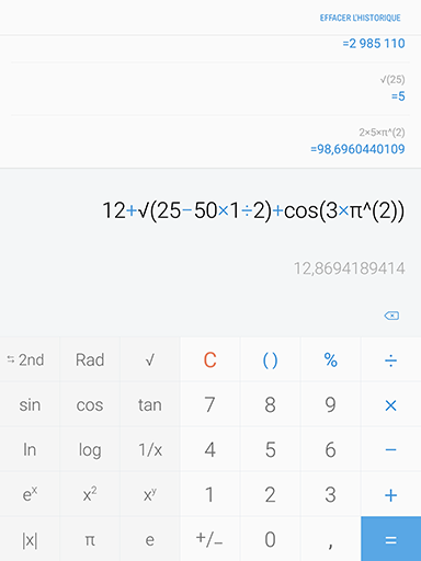 Calculatrice 1