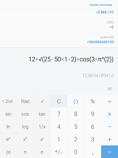 Calculatrice 2