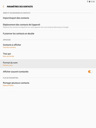 Contacts 5