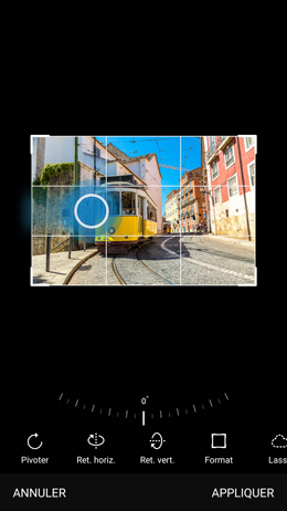 Galaxy A5 (2017): Recadrer ou rogner une photo (SM-A520W)