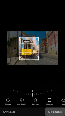 Galaxy A5 (2017): Recadrer ou rogner une photo (SM-A520W)