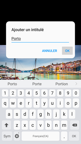 Galaxy A5 (2017): Dessiner ou écrire sur une photo (SM-A520W)