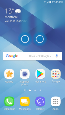 Galaxy A5 (2017): Luminosité de l’écran (SM-A520W)