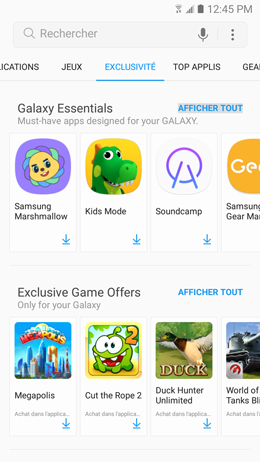Galaxy A5 (2017): Galaxy Apps (SM-A520W)