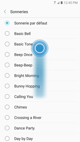 Galaxy A5 (2017): Attribuer une sonnerie différente à chaque contact (SM-A520W)