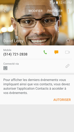 Galaxy A5 (2017): Attribuer une sonnerie différente à chaque contact (SM-A520W)