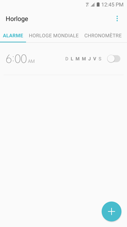 Galaxy A5 (2017): Alarme de réveil (SM-A520W)