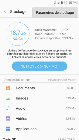 Galaxy A5 (2017): Formater la carte mémoire (SM-A520W)