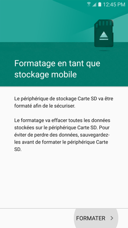 Galaxy A5 (2017): Formater la carte mémoire (SM-A520W)