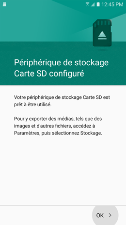 Galaxy A5 (2017): Formater la carte mémoire (SM-A520W)