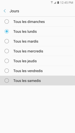 Galaxy A5 (2017): Fonction redémarrage automatique (SM-A520W)