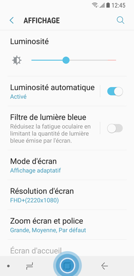 Comment activer ou désactiver le Mode Simplifié sur mon Samsung Galaxy Note 8 ?