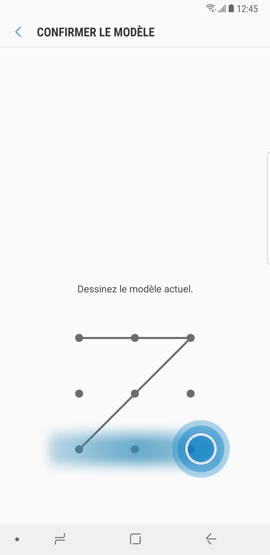 Galaxy Note8: Modifier le type de verrouillage de l'écran (SM-N950W)