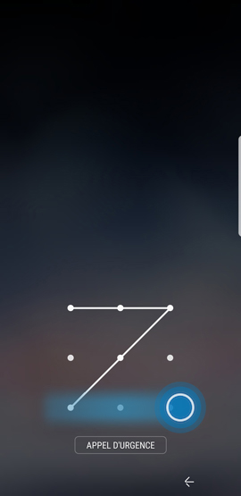 Galaxy Note8: Type de verrouillage « Modèle » (SM-N950W)