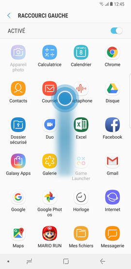 Galaxy Note8: Épingler des applications sur l'écran de verrouillage (SM-N950W)