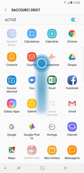 Galaxy Note8: Épingler des applications sur l'écran de verrouillage (SM-N950W)