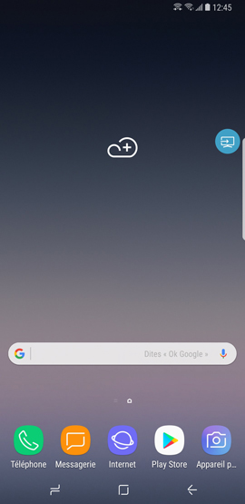 Galaxy Note8: Partager l'écran avec une télé HD en utilisant Smart View (SM-N950W)