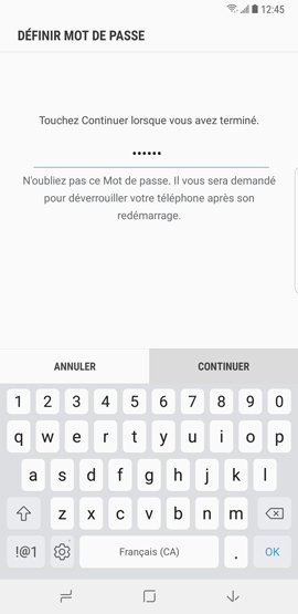 Mot de passe 5