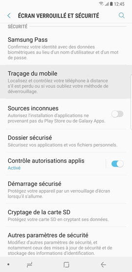 Traçage du mobile 2