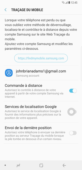 Traçage du mobile 4