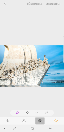 Comment dessiner ou écrire sur une photo en utilisant mon Samsung Galaxy Note 8 ?