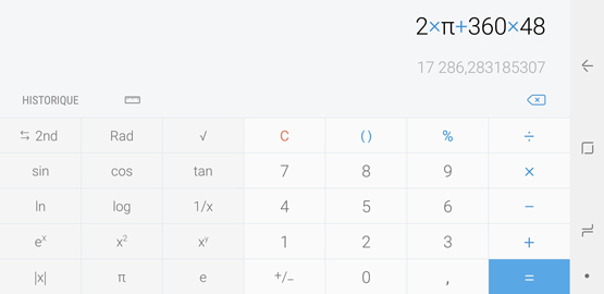 Comment utiliser la calculatrice et ses fonctions scientifiques sur mon Galaxy Note 8 ?