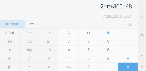 Comment utiliser la calculatrice et ses fonctions scientifiques sur mon Galaxy Note 8 ?