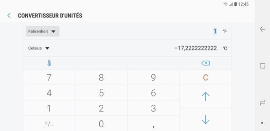 Comment utiliser la calculatrice et ses fonctions scientifiques sur mon Galaxy Note 8 ?