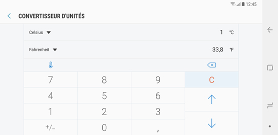 Comment utiliser la calculatrice et ses fonctions scientifiques sur mon Galaxy Note 8 ?