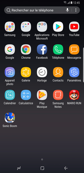 Comment désinstaller ou désactiver les applications présentes sur mon Galaxy Note 8 ?