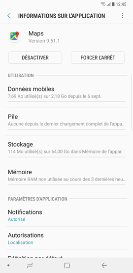 Comment désinstaller ou désactiver les applications présentes sur mon Galaxy Note 8 ?