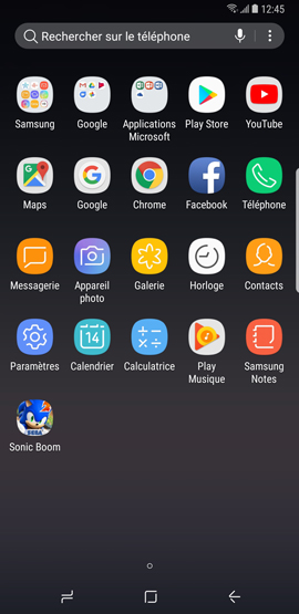Comment désinstaller ou désactiver les applications présentes sur mon Galaxy Note 8 ?