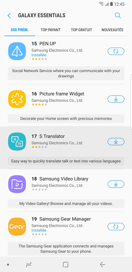 Galaxy Apps 3