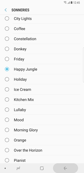 Galaxy Note8: Attribuer une sonnerie différente à chaque contact (SM-N950W)