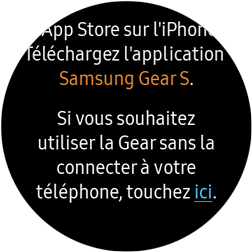 Utiliser la Gear sans appareil mobile 8