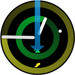 Désactiver la fonction afficher en permanence l’horloge à l’écran 1