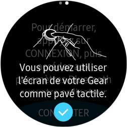 Gear Sport: Utiliser le contrôleur PowerPoint (SM-R600)