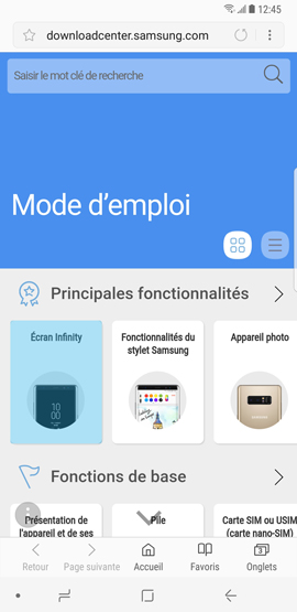 Accéder au mode d'emploi 2