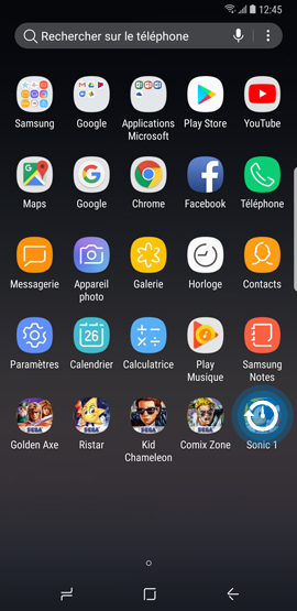 Comment créer, modifier ou supprimer un dossier sur mon Samsung Galaxy Note 8 ?