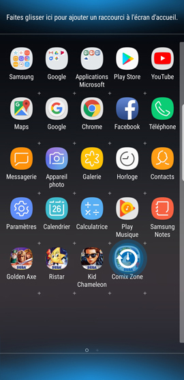 Comment créer, modifier ou supprimer un dossier sur mon Samsung Galaxy Note 8 ?