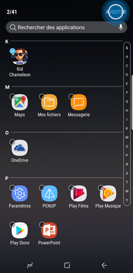 Comment créer, modifier ou supprimer un dossier sur mon Samsung Galaxy Note 8 ?