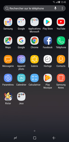 Comment créer, modifier ou supprimer un dossier sur mon Samsung Galaxy Note 8 ?