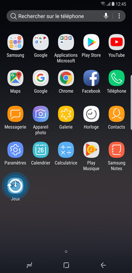 Comment créer, modifier ou supprimer un dossier sur mon Samsung Galaxy Note 8 ?