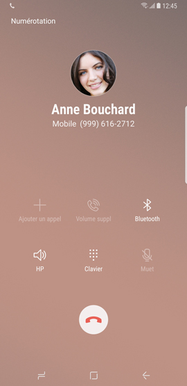 Contacter des personnes depuis le volet mes amis 4