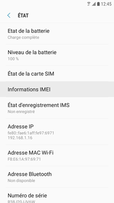 Code IMEI 3
