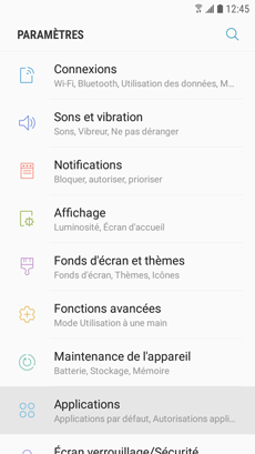 Effacer les données d'une application 7