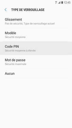 Code PIN 4